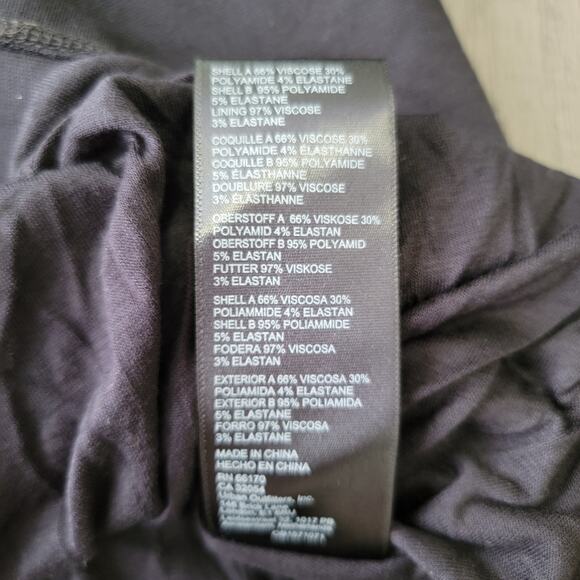 NWT‎ Anthropologie Maeve Layered Sheer Mini Dress in Black Size XS - Picture 8 of 12